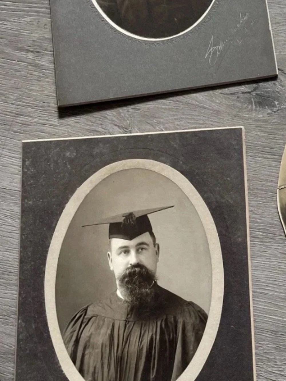 Antique Photo Lot (15) - Men’s Portraits, Military WWII, Cabinet Cards Vintage